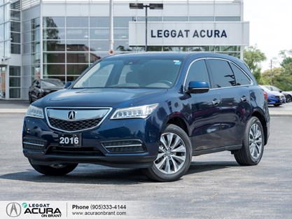 2016 ACURA MDX SH-AWD 4DR NAV PKG *NEW BRAKES!*
