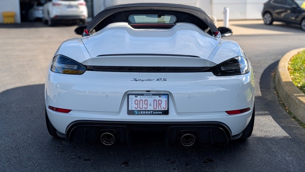 2025 Porsche 718 Spyder RS Roadster