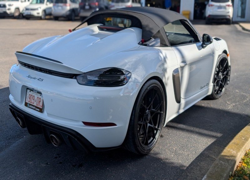2025 Porsche 718 Spyder RS Roadster