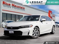 2025 Honda Civic LX Cvt|Accident Free|Certified|One Previous Owner