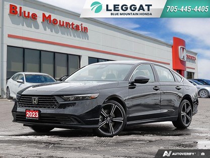2023 HONDA ACCORD HYBRID SPORT CVT |ACCIDENT FREE|LOW KM