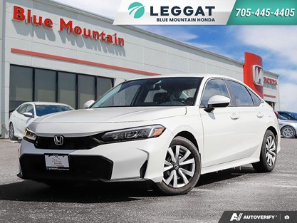 2025 Honda Civic LX Cvt|Accident Free|Certified|One Previous Owner