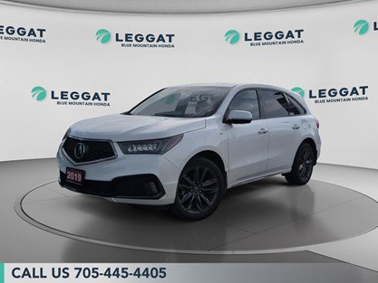 2019 Acura Mdx A-Spec Sh-Awd|Safety Certifiedew