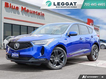 2024 Acura Rdx A-Spec Awd|Local Trade|Accident Free|One Owner