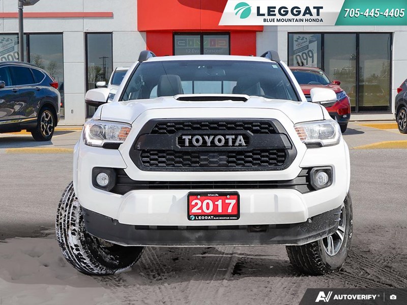 2017 TOYOTA TACOMA 4WD DOUBLE CAB V6 TRD SPORT|ACCIDENT FREE|SAFETIED