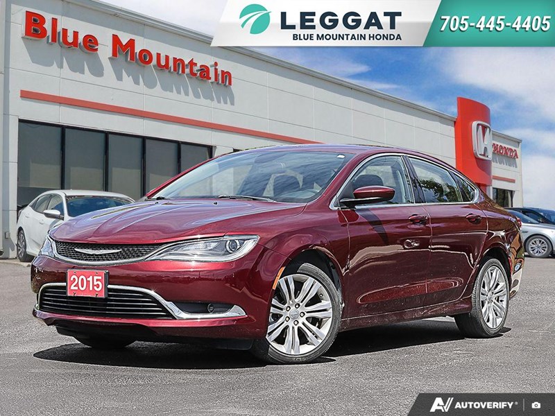2015 Chrysler 200 4Dr Sdn Limited FWD