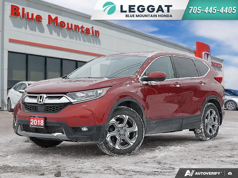 2018 Honda CR-V EX-L AWD|Safety Certified|LOW KM|No Accidents