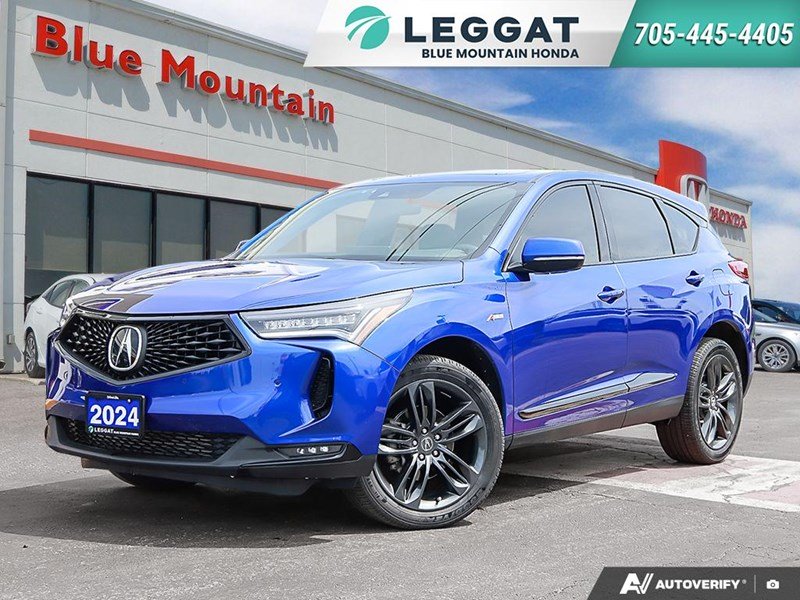 2024 Acura Rdx A-Spec Awd|Local Trade|Accident Free|One Owner