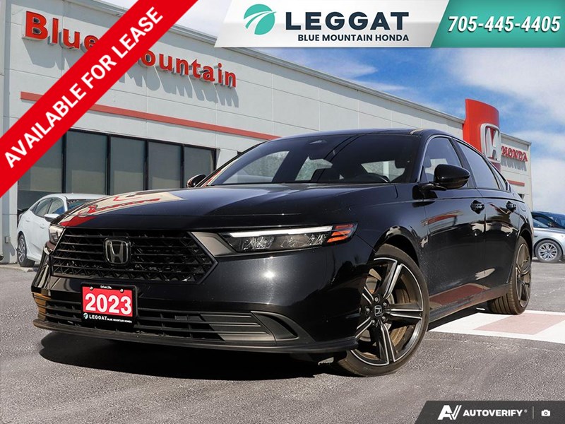 2023 HONDA ACCORD HYBRID SPORT CVT |ACCIDENT FREE|LOW KM