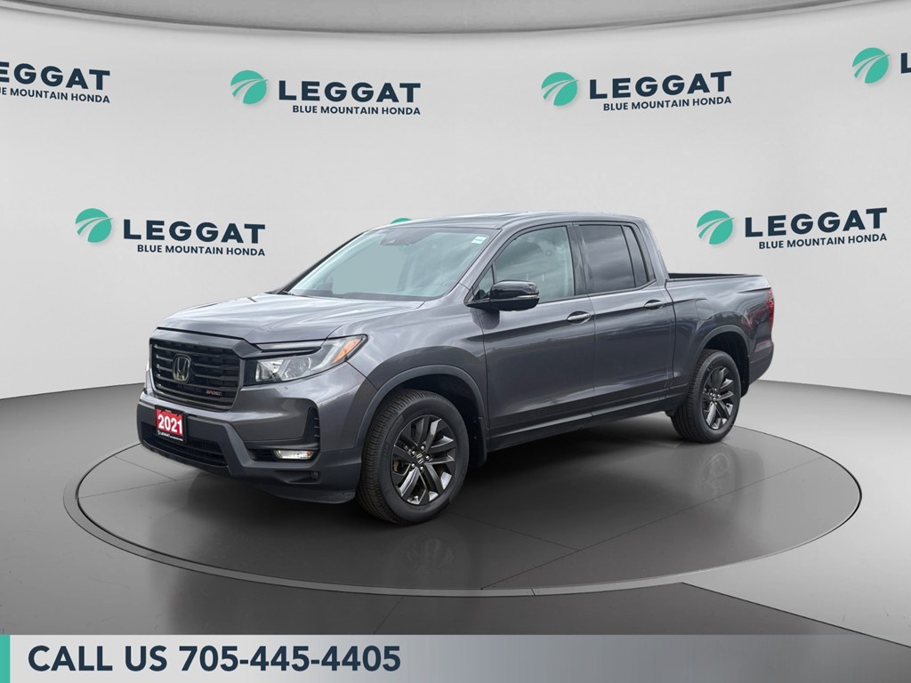  2021 Honda Ridgeline Pickup Truck All-Wheel Drive Automatic