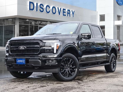 2025 Ford F-150 LARIAT | 4X4 | HYRBID |502A |BLK PK |ROOF |BD UTL
