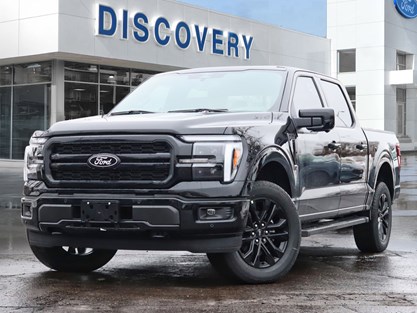 2025 Ford F-150 LARIAT | 4X4 | 3.5L | 501A | BLK PK | ROOF | 20s