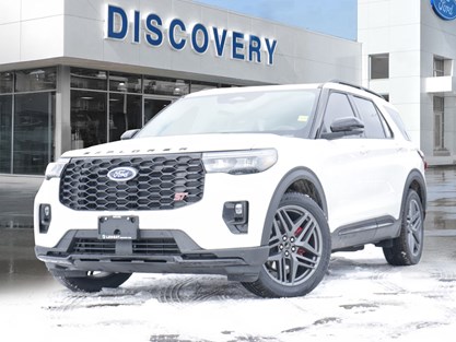 2026 Ford Explorer ST | 4WD | 3.0L | Roof | Tow | 360 | Htd Str Whl