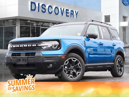 2025 FORD BRONCO SPORT OUTER BANKS | 4X4 | 1.5L | TECH PKG | ROOF | LED