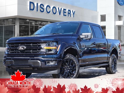 2025 FORD F-150 XLT | 4X4 | 5.0L | 303A | BLK PK PLS | ROOF | FX4