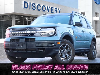 2023 FORD BRONCO SPORT BADLANDS | 4X4 | 2.0L | ROOF | TOW | WIRELESS CHRG
