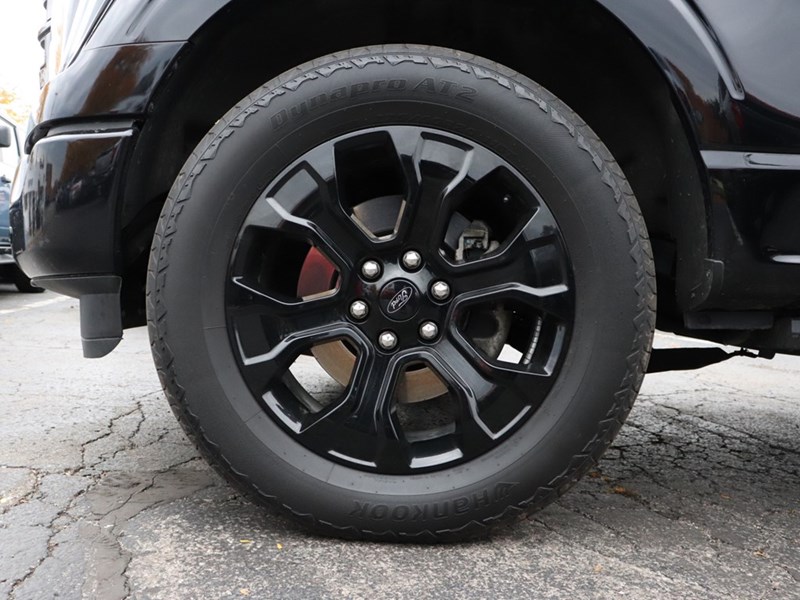 2022 FORD F-150 LARIAT | 4X4 | HYRBID | BLK PKG | ROOF | 360 | 20S