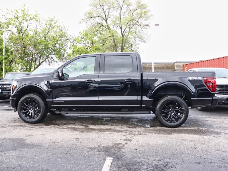2025 Ford F-150 LARIAT | 4X4 | HYRBID |502A |BLK PK |ROOF |BD UTL