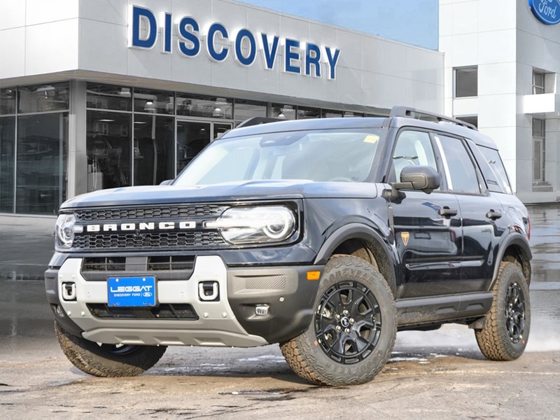 2026 Ford Bronco Sport Badlands | 4X4 | 2.0L | Saquatch | Roof | Tech Pkg