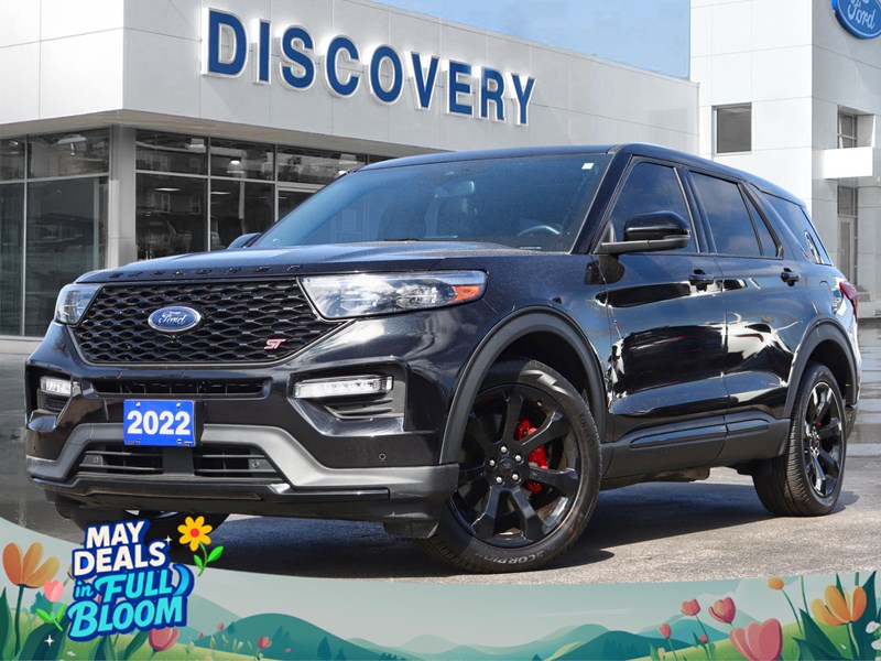 2022 Ford Explorer ST | 4WD | 3.0L| PREM TECH | ROOF | ST STREET PACK