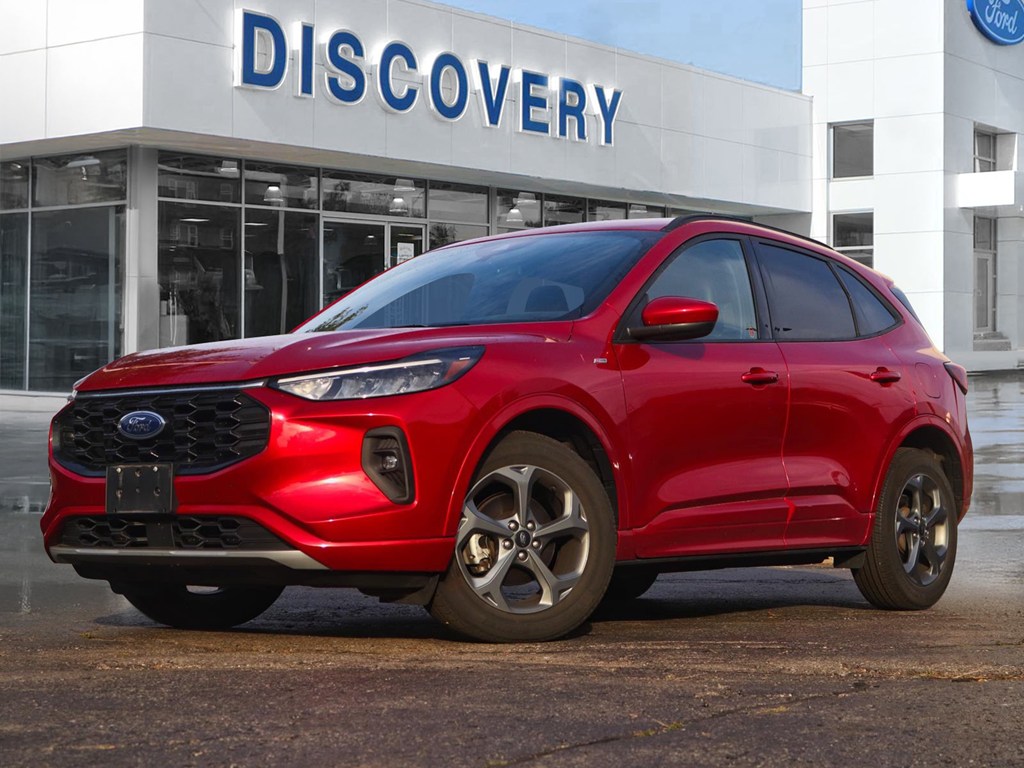 Rapid Red Metallic Tinted Clearcoat 2023 Ford Escape Hybrid SUV / Crossover All-Wheel Drive Automatic