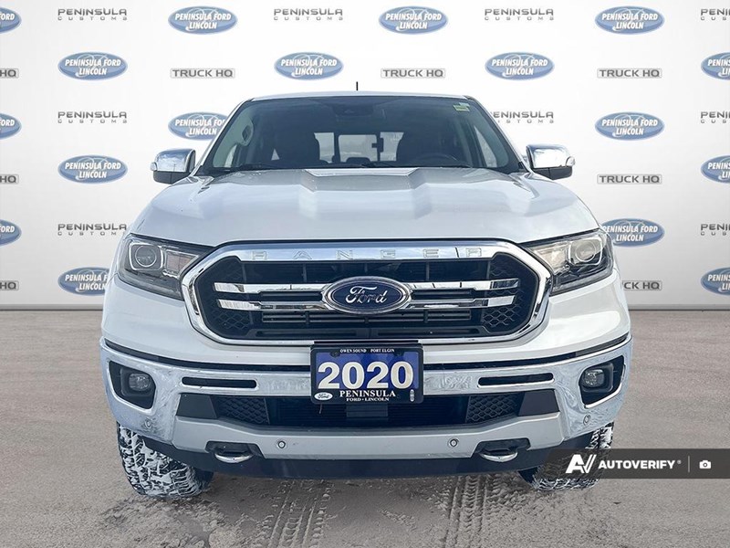 2020 FORD RANGER LARIAT 4WD SUPERCREW 5' BOX