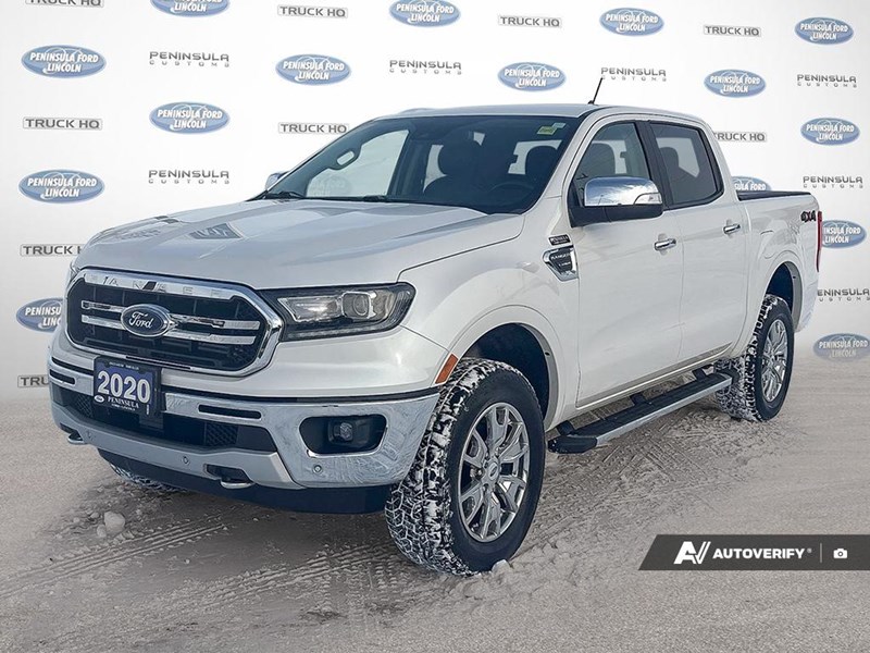 2020 FORD RANGER LARIAT 4WD SUPERCREW 5' BOX