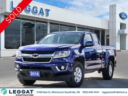 2016 CHEVROLET COLORADO 2WD EXT CAB 128.3" WT | ONLY 47682 KM!!!