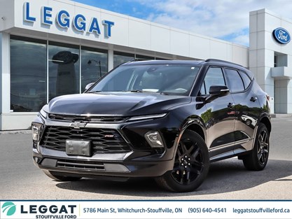 2024 CHEVROLET BLAZER AWD 4DR RS |LTHR SEATS | ROOF | CARPLAY |