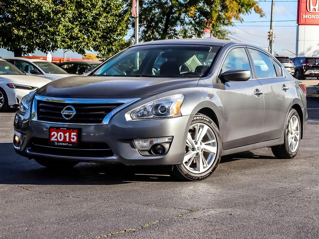 Gray (Gun Metallic) 2015 Nissan Altima Sedan Front-Wheel Drive Automatic