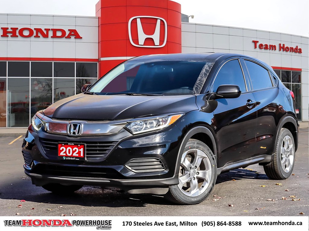 Crystal Black Pearl 2021 Honda HR-V SUV / Crossover All-Wheel Drive Automatic