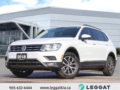 2018 VOLKSWAGEN TIGUAN COMFORTLINE | AWD | SUNROOF | PUSH BUTTON START