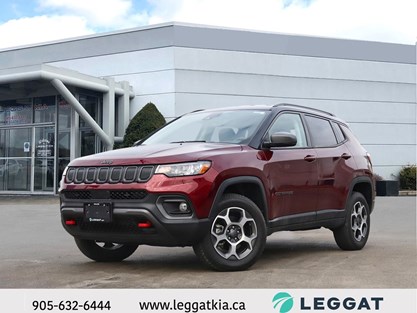 2022 JEEP COMPASS TRAILHAWK 4X4 | AUTO CLIMATE | CARPLAY | LEATHER