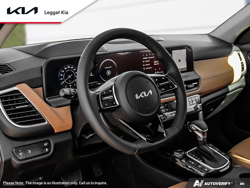 2026 Kia Seltos SX AWD w/Brown Interior