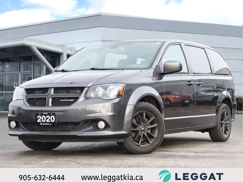 2020 Dodge Grand Caravan GT | Leather | DVD | Power Sliding Doors & Trunk