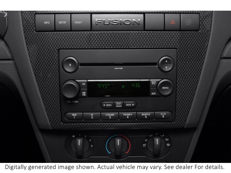 2008 Ford Fusion 4Dr Sdn V6 Sel FWD Interior Shot 2
