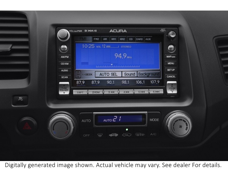 2009 Acura Csx 4Dr Sdn Man Interior Shot 2