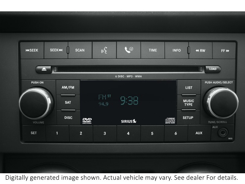 2009 Jeep Wrangler Unlimited 4WD 4Dr Sahara Interior Shot 2