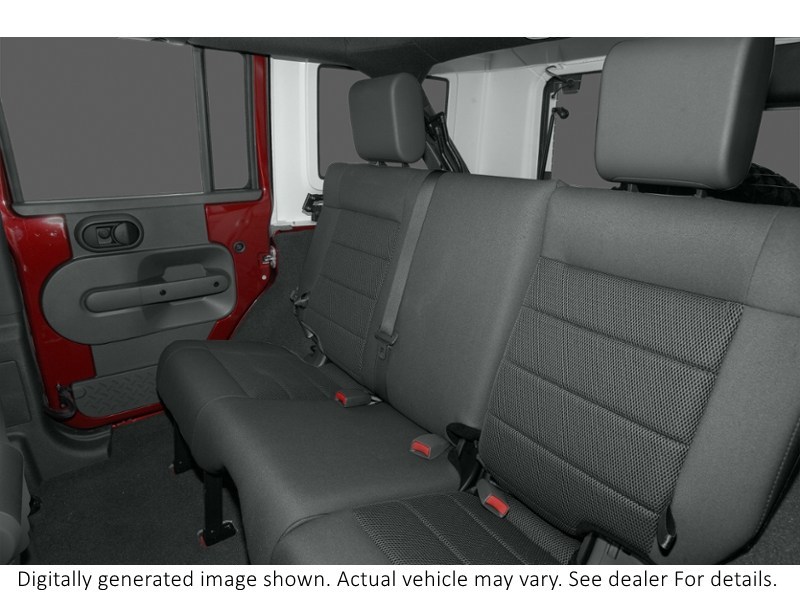 2009 Jeep Wrangler Unlimited 4WD 4Dr Sahara Interior Shot 6
