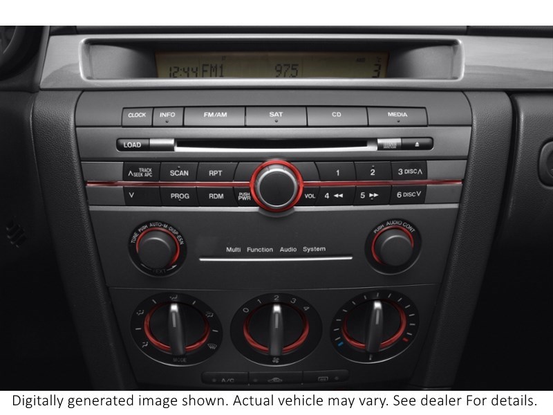 2009 Mazda Mazda3 4Dr Sdn Man GX Interior Shot 2