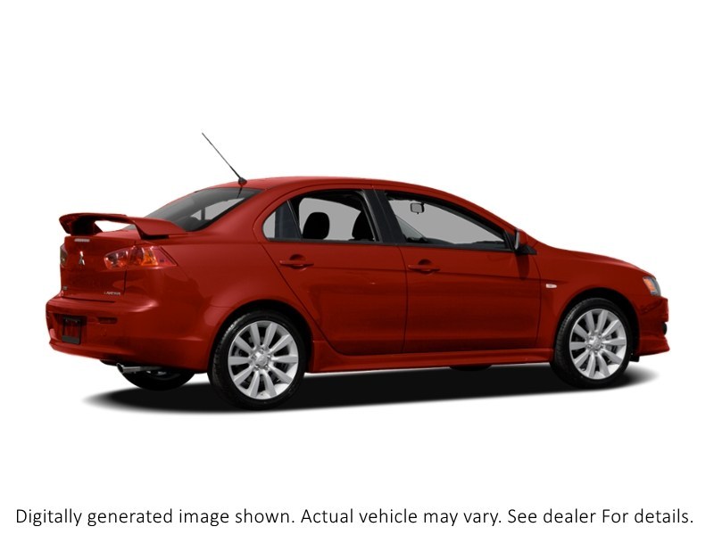 2009 Mitsubishi Lancer 4Dr Sdn CVT SE Exterior Shot 2