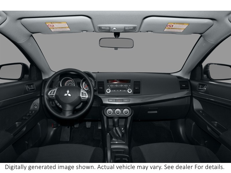 2009 Mitsubishi Lancer 4Dr Sdn CVT SE Interior Shot 7