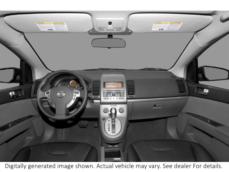 2009 Nissan Sentra 4Dr Sdn I4 CVT 2.0 S Fe+ Interior Shot 7