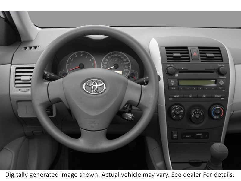 2009 Toyota Corolla 4Dr Sdn Man Ce Interior Shot 3
