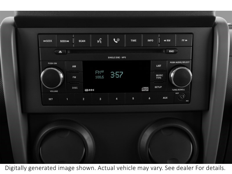 2010 Jeep Wrangler 4WD 2Dr Sahara Interior Shot 2