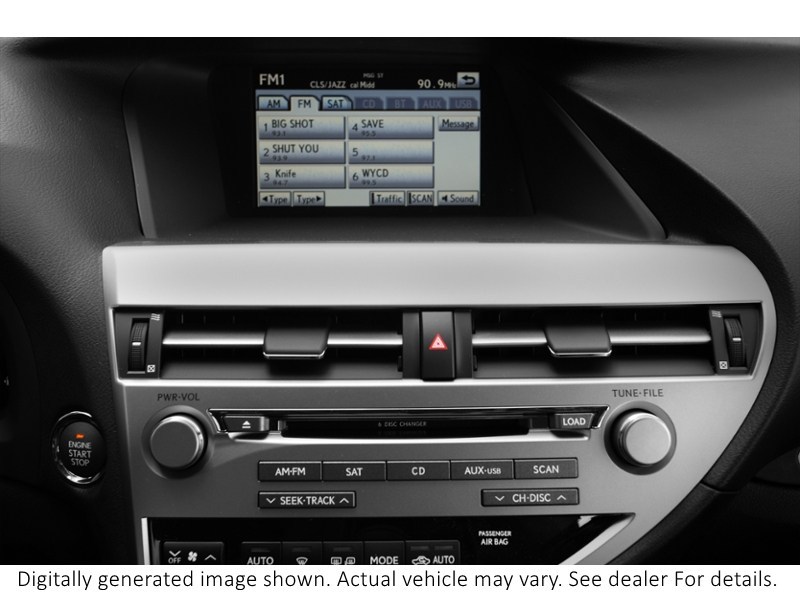 2010 Lexus Rx 350 AWD 4Dr Interior Shot 2