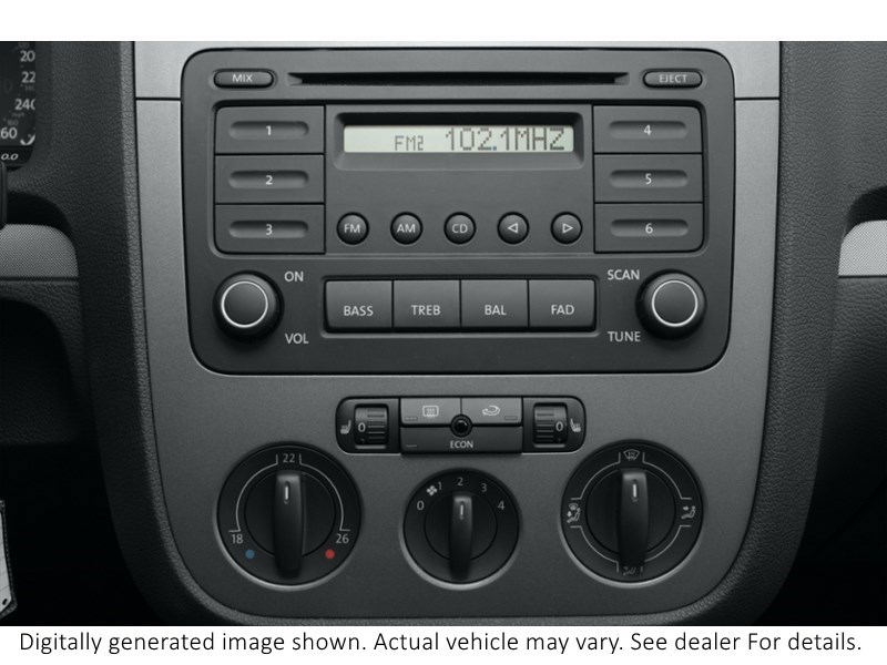 2010 Volkswagen Jetta 4Dr 2.0T Tsi Man Wolfsburg Interior Shot 2