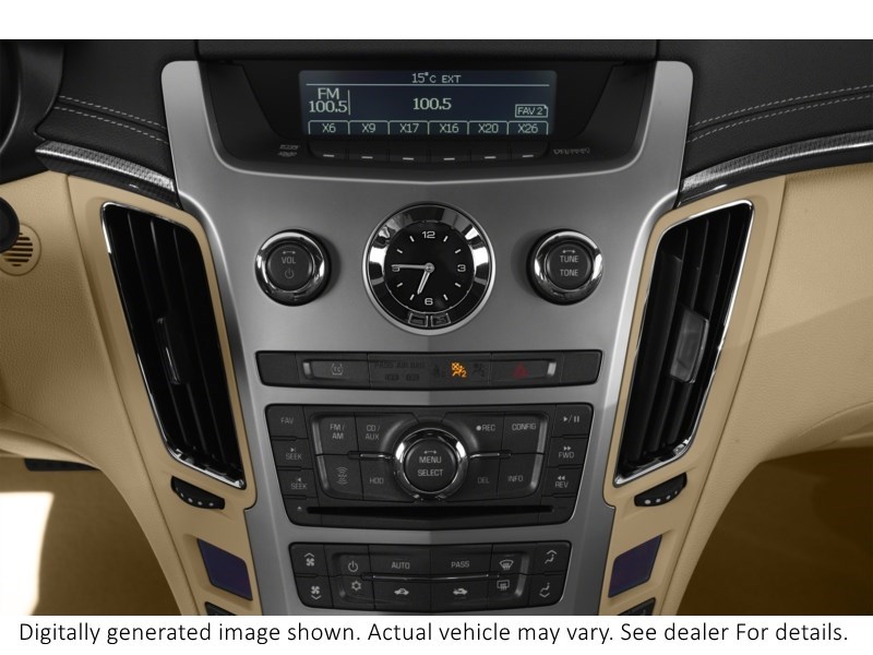 2011 Cadillac Cts 2Dr Cpe Premium RWD Interior Shot 2