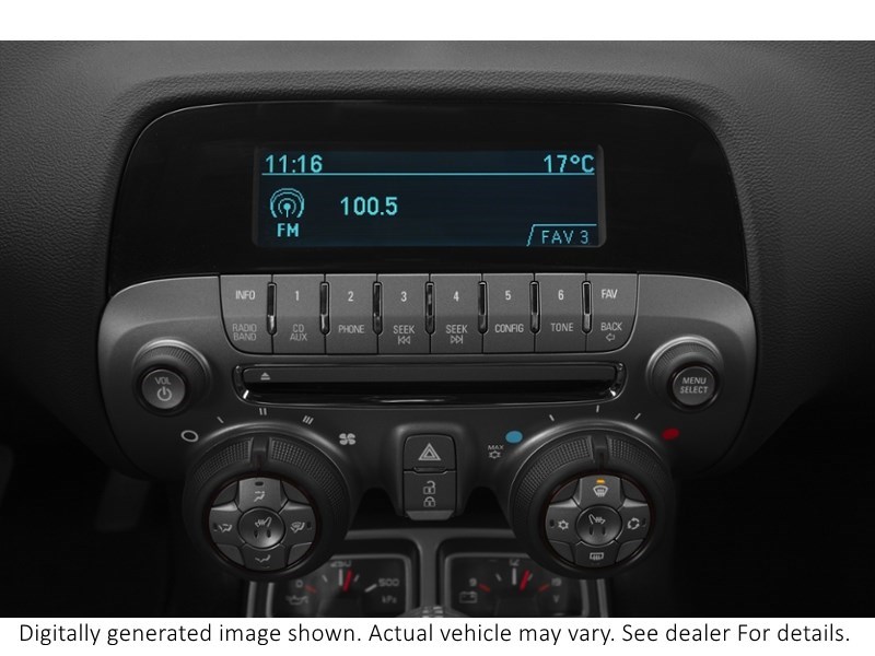 2011 Chevrolet Camaro 2Dr Conv 2Lt Interior Shot 2