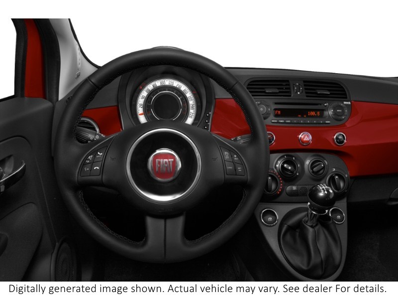 2015 Fiat 500 2Dr Hb Pop Interior Shot 3